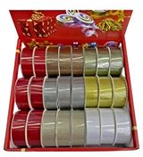 Изображение товара Лента упаковочная Centrum полиэстр 2,5х270 см, 1 шт в ассортименте