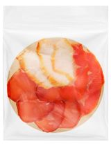 Изображение товара Ассорти рыбное холодного копчения «Экстра Фиш» масляная рыба форель марлин филе-кусочки, 200 г