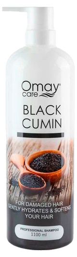 Изображение товара Шампунь для волос OMAY Черный тмин, 1100 мл