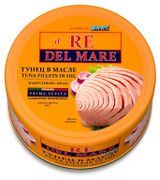 Изображение товара Тунец макреелвый il RE DEL MARE филе в масле, 185 г