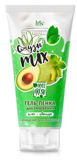 Изображение товара Гель-пенка для умывания Iris алоэ+авокадо серии Смузи mix Беларусь, 170 г