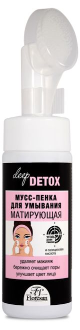 Изображение товара Мусс-пенка для умывания Floresan Cosmetic матирующая, 170 мл