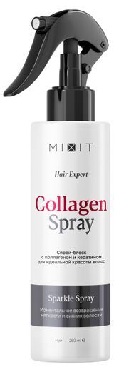 Изображение товара Спрей-блеск для волос Mixit с коллагеном и кератином, 250 мл
