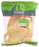 Изображение товара Лакомство для собак TiTBiT Ухо говяжье XXL, 80 г