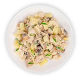 Изображение товара Салат АШАН Куриный с ананасами, вес