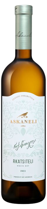 Изображение товара Вино Askaneli Brothers Rkatsiteli белое сухое Грузия, 0,75 л