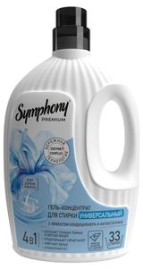 Изображение товара Гель-концентрат для стирки белья Symphony Velvet Dream универсальный, 1,2 л (33 стирки)