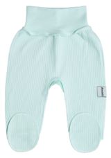 Изображение товара Ползунки для новорожденных «Амелли» бирюзовые, размер 62