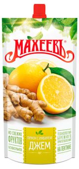 Изображение товара Джем МАХЕЕВЪ Лимон с имбирем, 300 г