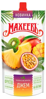 Изображение товара Джем МАХЕЕВЪ Тропические фрукты, 300 г
