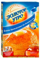 Изображение товара Смесь для выпечки «Золотое утро» Блины дрожжевые по-домашнему, 250 г