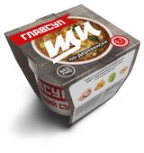 Изображение товара Суп Щи «ГЛАВСУП» по-деревенски с курицей замороженный, 250 г