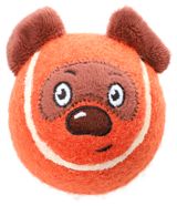 Изображение товара Игрушка мягкая для собак Triol Союзмультфильм Мяч-медвежонок, d65/70мм