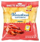 Изображение товара Чипсы картофельные «Московский Картофель» Бекон с соусом, 87,5 г