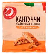 Изображение товара Печенье сдобное АШАН Красная птица Кантуччи с миндалем, 180 г