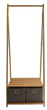 Изображение товара Стеллаж с ящиками коричневый, 60X43,5X160 см