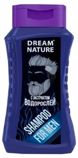 Изображение товара Шампунь для волос мужской Dream Nature с морскими водорослями, 250 мл