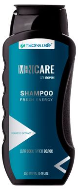 Изображение товара Шампунь для волос мужской «Тысяча Озёр» против выпадения волос, 250 мл