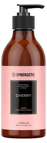 Изображение товара Крем для рук и тела Synergetic вишня, 380 мл