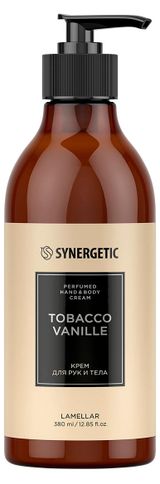 Изображение товара Крем для рук и тела Synergetic табак ваниль, 380 мл