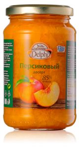 Изображение товара Десерт Delphi персиковый Греция, 360 г