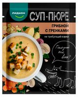 Изображение товара Суп-пюре «Лидкон» Грибной с гренками Беларусь, 20 г