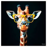 Изображение товара Постер Fbrush Животные 30х30 см, 1 шт в ассортименте