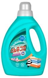 Изображение товара Гель для стирки Snow Green универсальный с ароматом миндаля и шафрана, 1 л