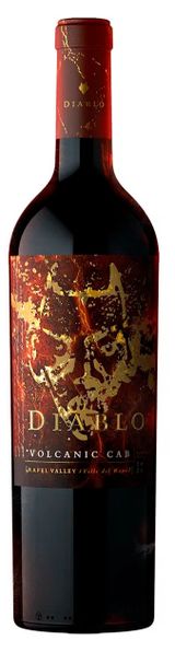 Изображение товара Вино Diablo Volcanic Cab красное полусухое Чили, 0,75 л