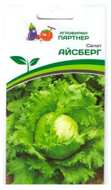 Изображение товара Семена «Агрофирма Партнер» Салат кочанный Айсберг, 1 г