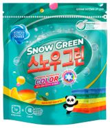 Изображение товара Стиральный порошок-концентрат для цветного белья Snow Green с ароматом манго, 1 кг (40 стирок)