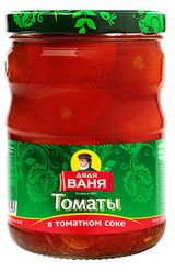 Изображение товара Томаты «Дядя Ваня» в томатном соке, 950 г