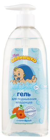 Изображение товара Гель для подмывания младенцев «Мое Солнышко» с календулой, 400 мл