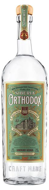 Изображение товара Водка Orthodox Россия, 1 л