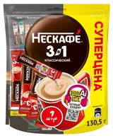 Изображение товара Кофейный напиток растворимый «Нескафé» 3в1 Classic, 9 шт х 14,5 г