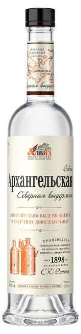 Изображение товара Водка «Архангельская» Северная выдержка Россия, 0,5 л