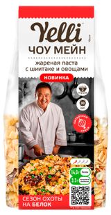 Изображение товара Смесь Yelli жареная паста ЧОУ МЕЙН с шиитаке и овощами Тунис, 170 г