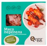 Изображение товара Тушка перепела Qegg в маринаде с чесноком и кориандром охлажденная, 500 г