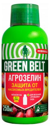 Изображение товара Средство от насекомых-вредителей GREEN BELT Агрозелин, 250 мл