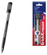 Изображение товара Набор гелевых ручек ErichKrause G-Tone для ОГЭ и ЕГЭ черные, 3 шт
