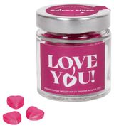 Изображение товара Конфеты карамельные Sweet Ness Сердечки со вкусом вишни, 130 г 1 шт