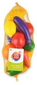 Изображение товара Набор овощей и фруктов ONE TWO FUN