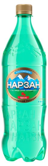 Изображение товара Вода минеральная «Нарзан» природной газации, 1 л