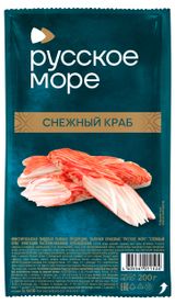Изображение товара Крабовые палочки «Русское море» Снежный краб, 200 г
