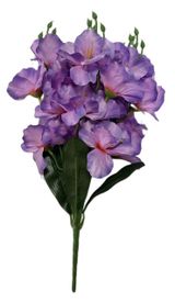 Изображение товара Цветок искусственный Гладиолус темно-фиолетовый 45 см, 1 шт