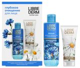Изображение товара Набор подарочный для лица Librederm Herbal care очищающий Лосьон для снятия макияжа 200 мл + Пилинг-скатка 75 мл