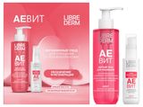 Изображение товара Набор подарочный для лица Librederm Аевит Очищение и увлажнение Крем для лица 50 мл + Гель для умывания 200 мл