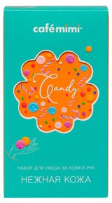 Изображение товара Набор подарочный Cafemimi Нежная кожа, Крем для рук 50 мл + Крем-маска для рук 50 мл