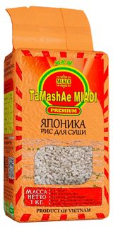 Изображение товара Рис для суши TaMashAe Miadi Японика Вьетнам, 1 кг