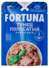 Изображение товара Тунец рубленый Fortuna в собственном соку Таиланд, 100 г